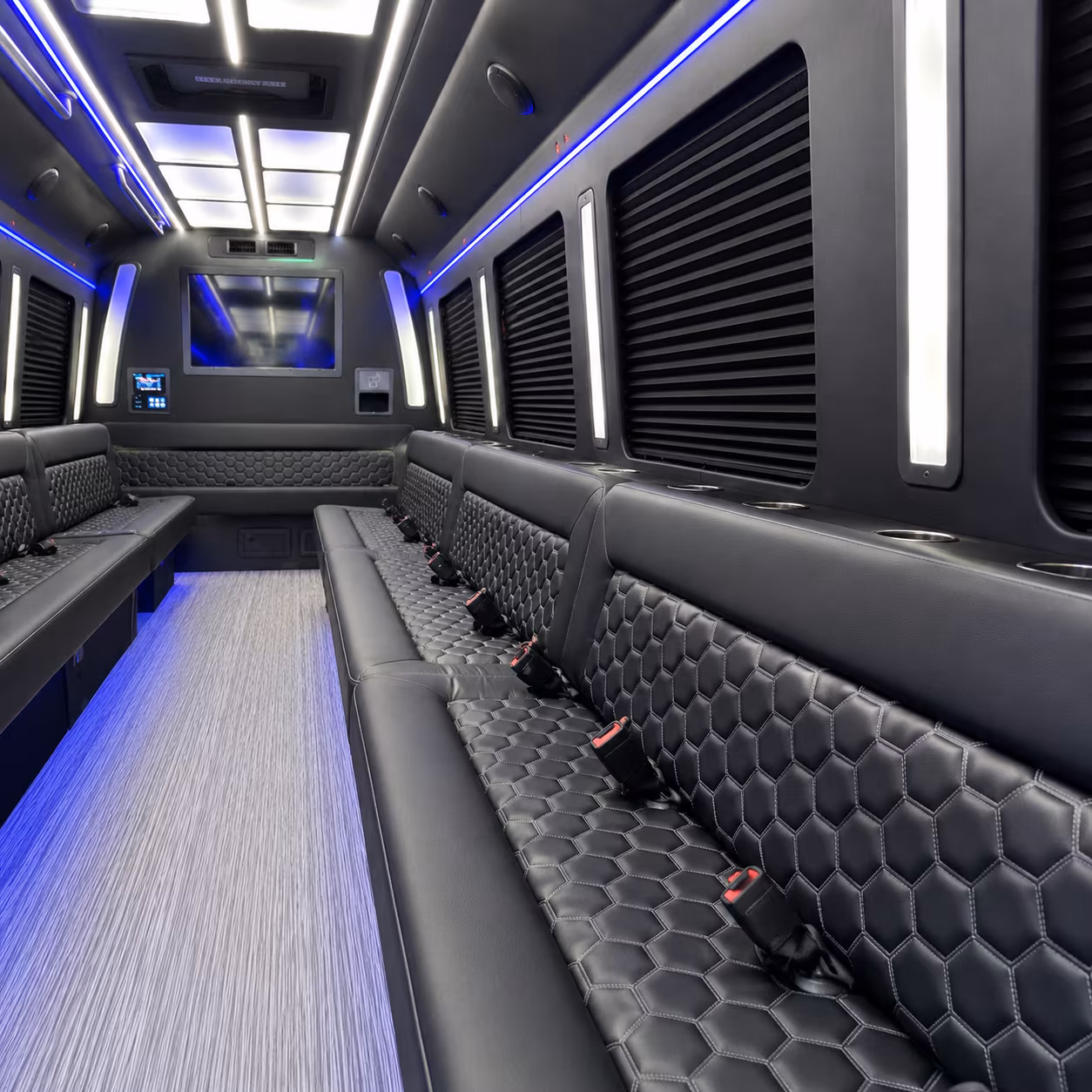 Rent a Bus to Pier Six Pavilion
