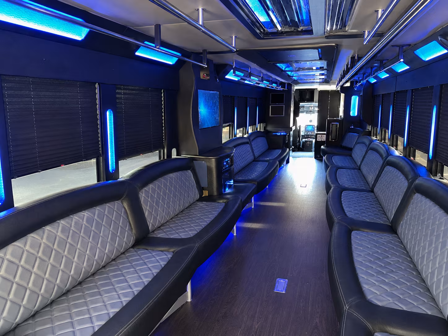 Baltimore Bachelor & Bachelorette Transportation party bus exterior
