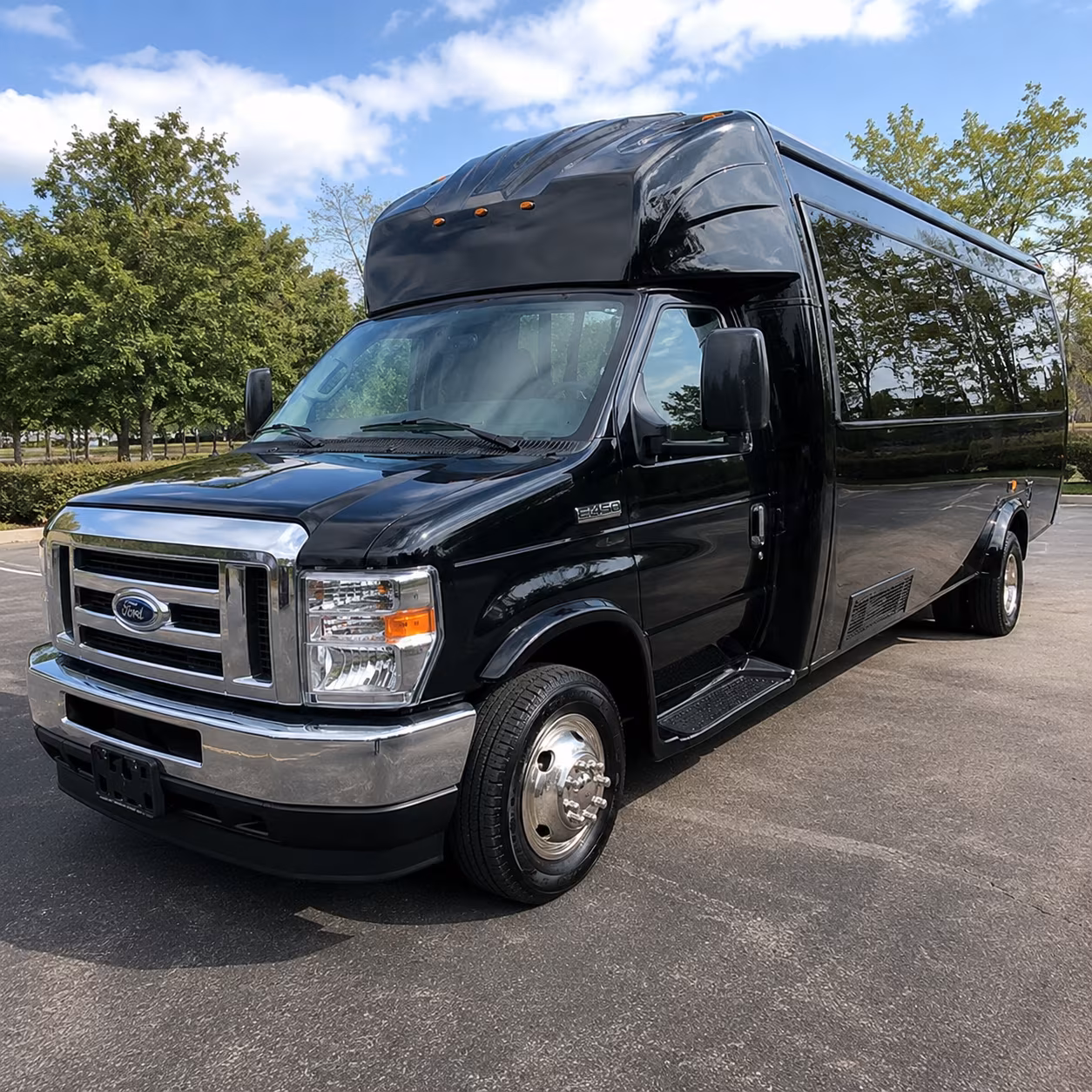 Baltimore Concert & Music Festival Transportation party bus exterior