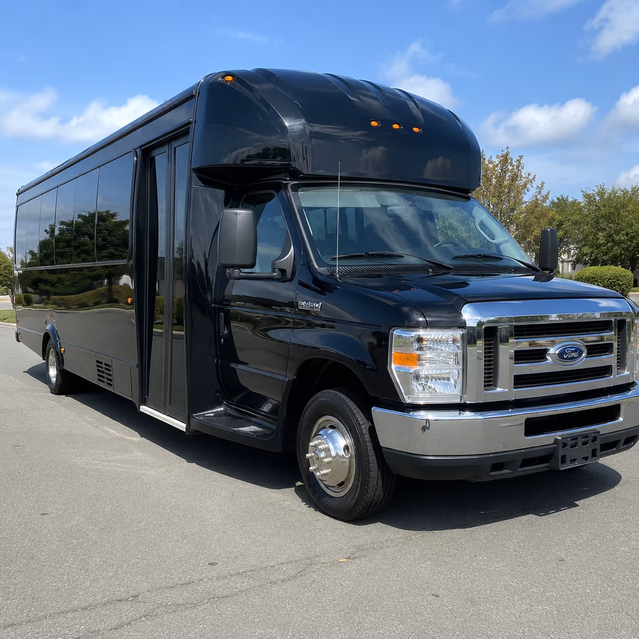 Baltimore Concert & Music Festival Transportation party bus exterior