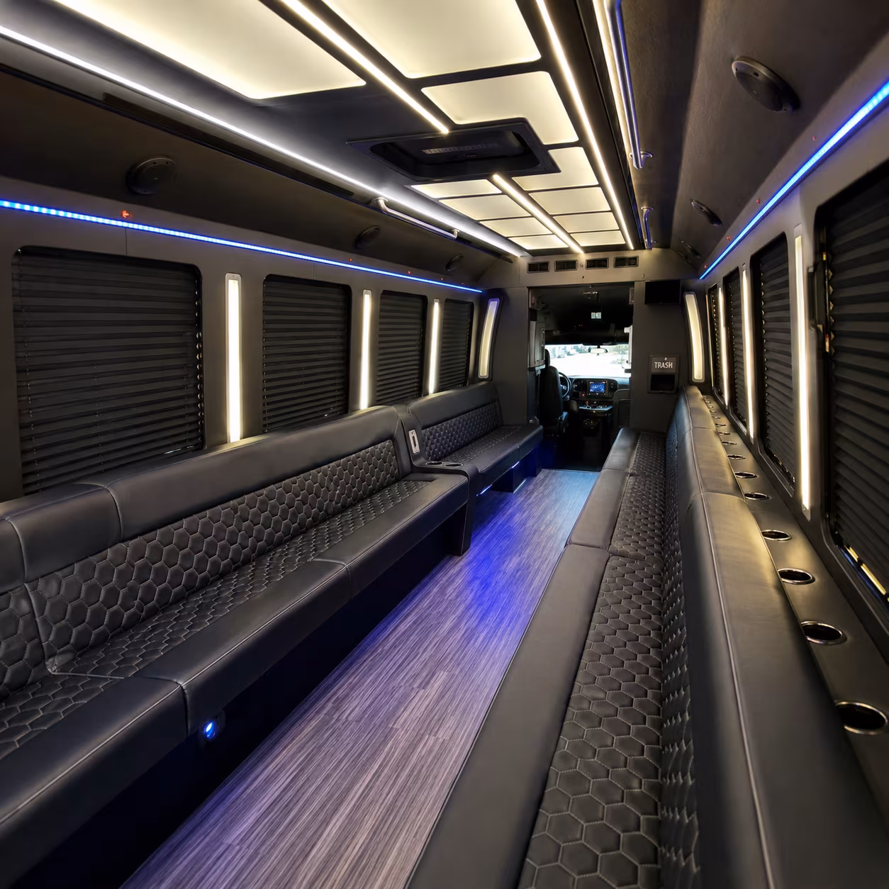 Baltimore Concert & Music Festival Transportation party bus exterior