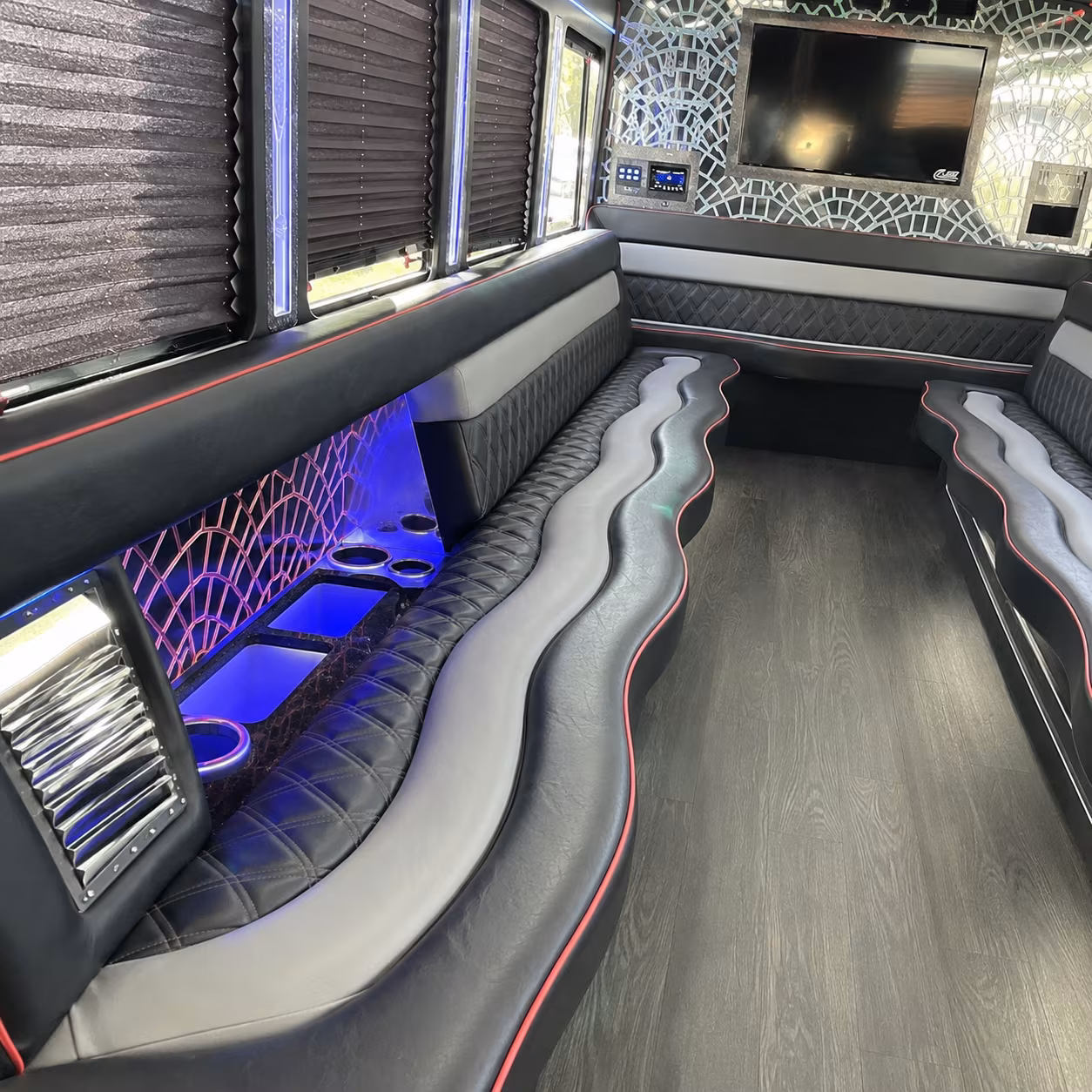 Baltimore Concert & Music Festival Transportation onboard seating