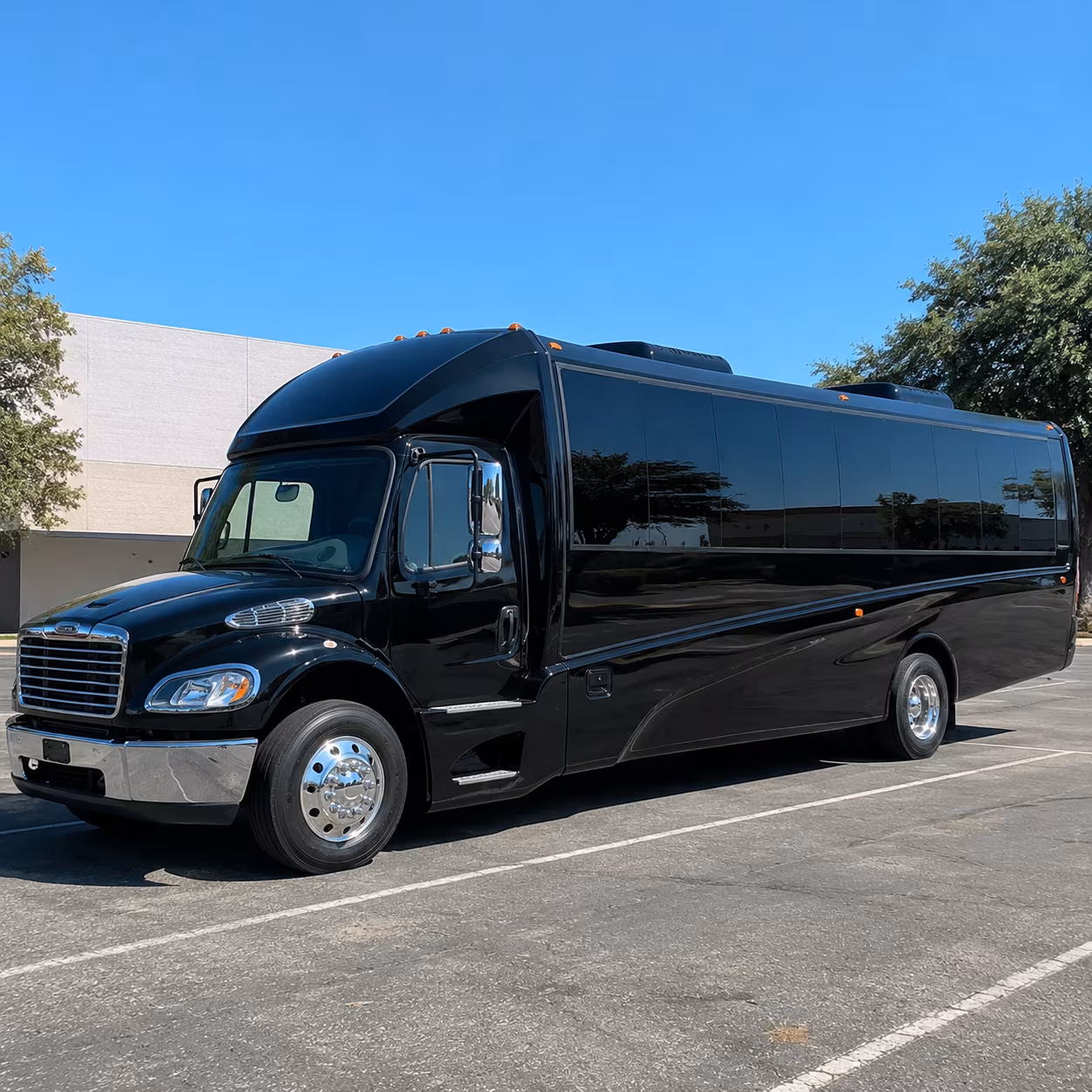 Baltimore Corporate Transportation party bus exterior