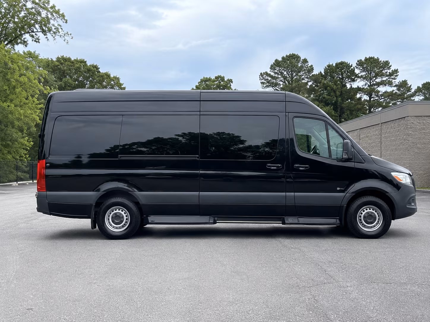 Baltimore Corporate Transportation party bus exterior