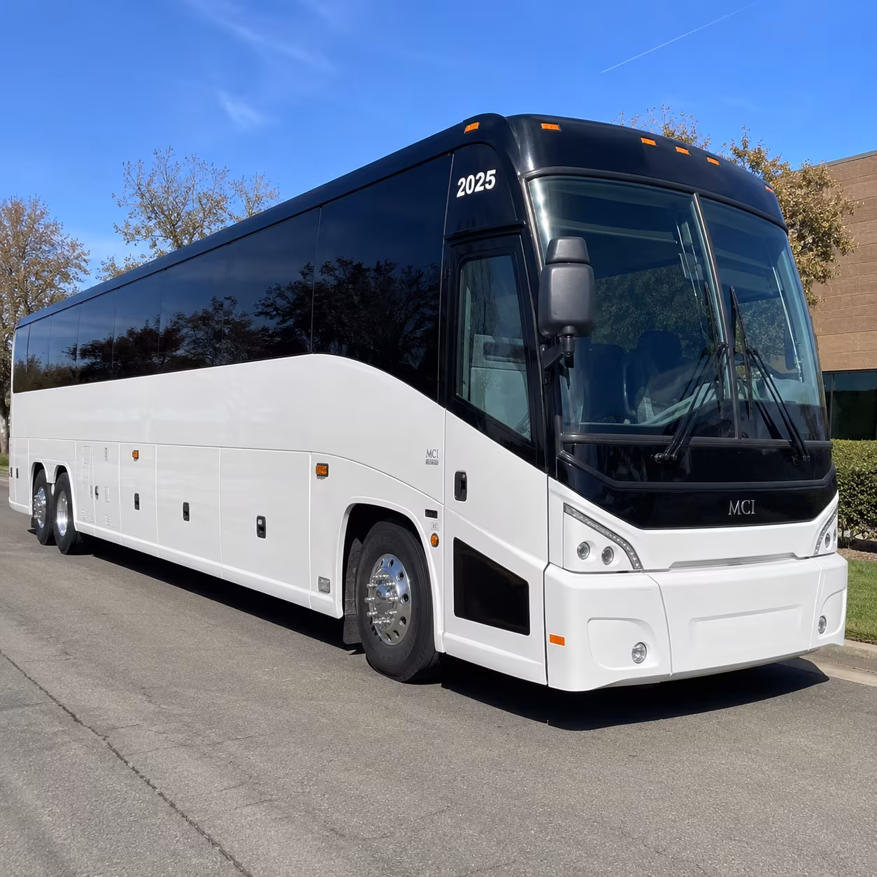 Baltimore Corporate Transportation party bus exterior
