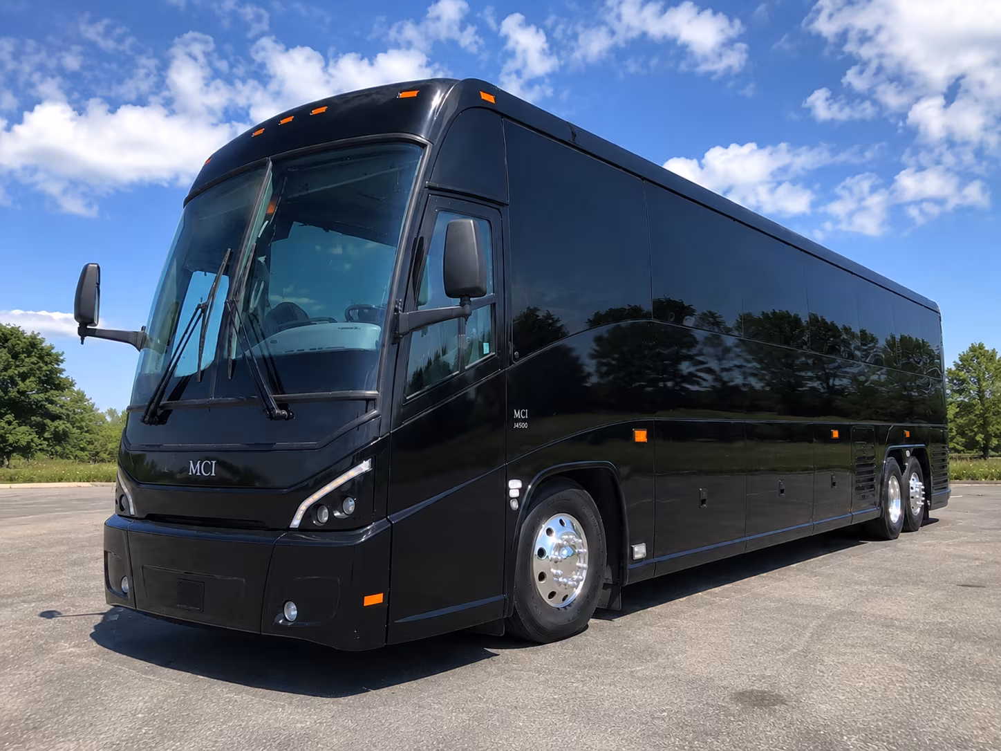 Baltimore Corporate Transportation party bus interior
