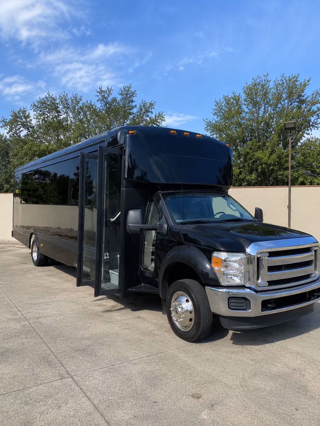 Baltimore Prom & Homecoming Transportation party bus exterior