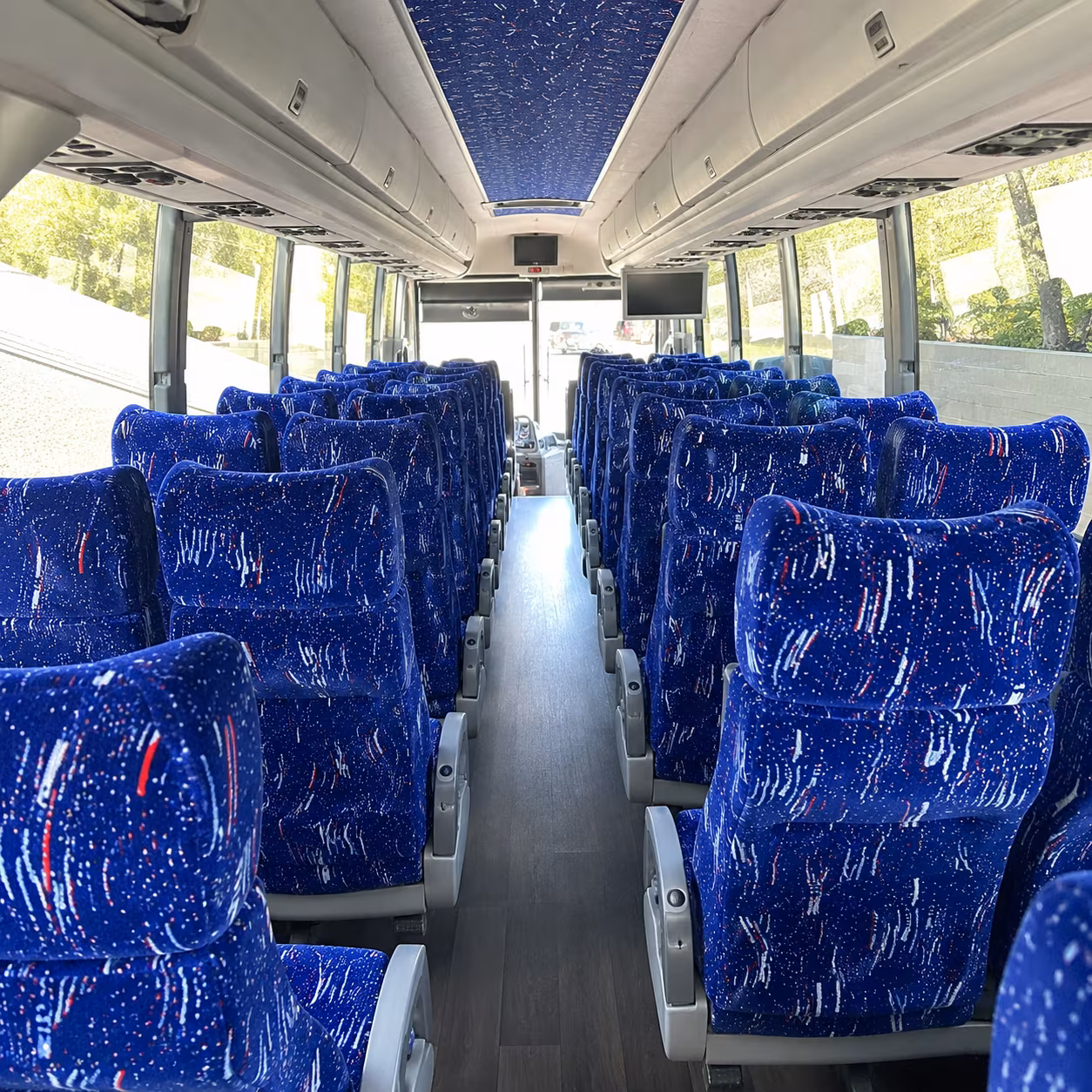 Baltimore School Event Transportation party bus exterior