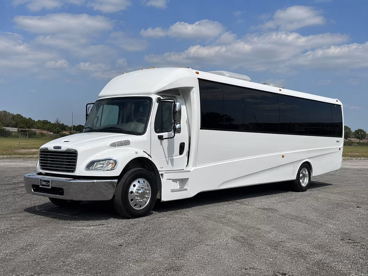 Baltimore Sporting Event Transportation party bus exterior