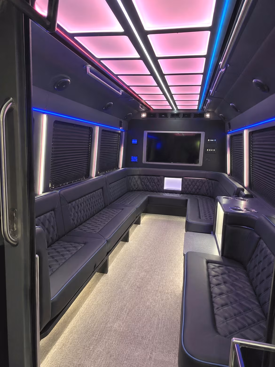Baltimore Sporting Event Transportation onboard seating
