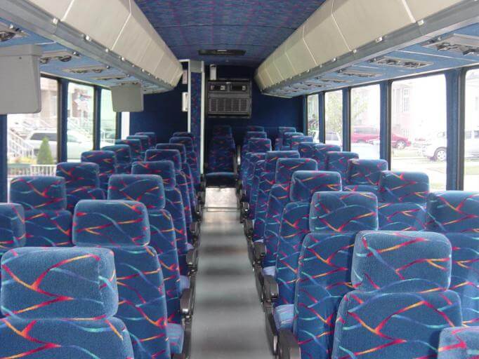 Harrisburg 35 Passenger Shuttle Bus Interior