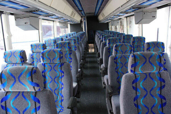 Harrisburg 40 Passenger Coach Bus Interior
