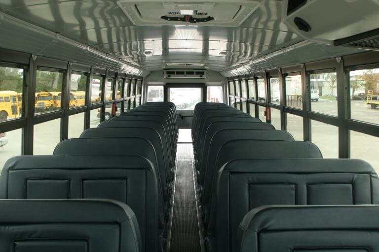 Gaithersburg 47 Passenger School Bus Interior