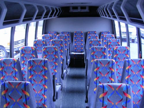College Park 15-35 Passenger Minibuses Interior