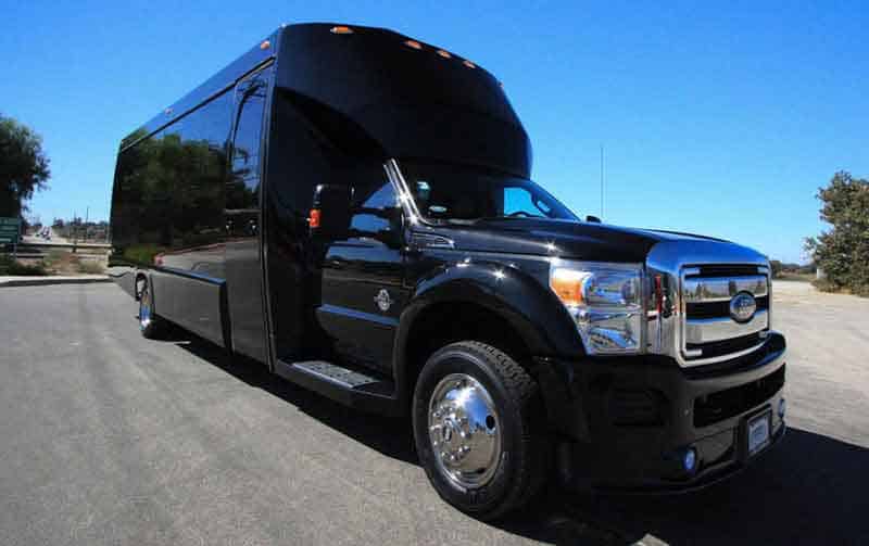 College Park 30 Passenger Party Bus Black